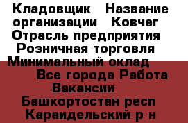 Кладовщик › Название организации ­ Ковчег › Отрасль предприятия ­ Розничная торговля › Минимальный оклад ­ 25 000 - Все города Работа » Вакансии   . Башкортостан респ.,Караидельский р-н